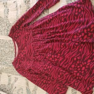 Wonder Nation 4T Girls Dress- Pink with animal print